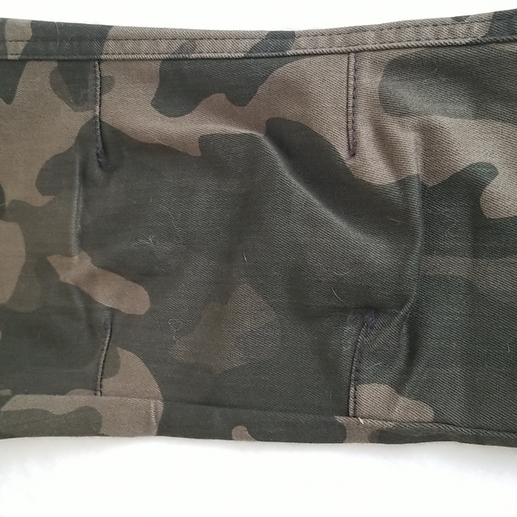 WHBM Camo Utility Pants, Stretchy Sz 2 - Picture 3 of 15